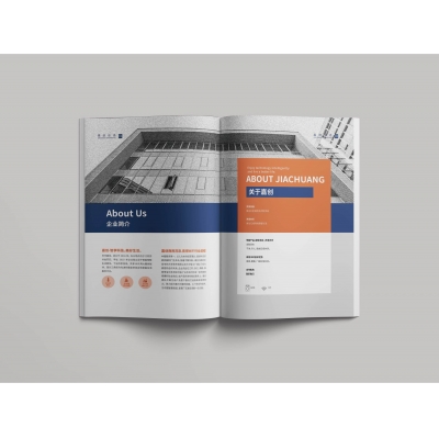 智能物聯(lián)行業(yè)宣傳畫冊設(shè)計賞析